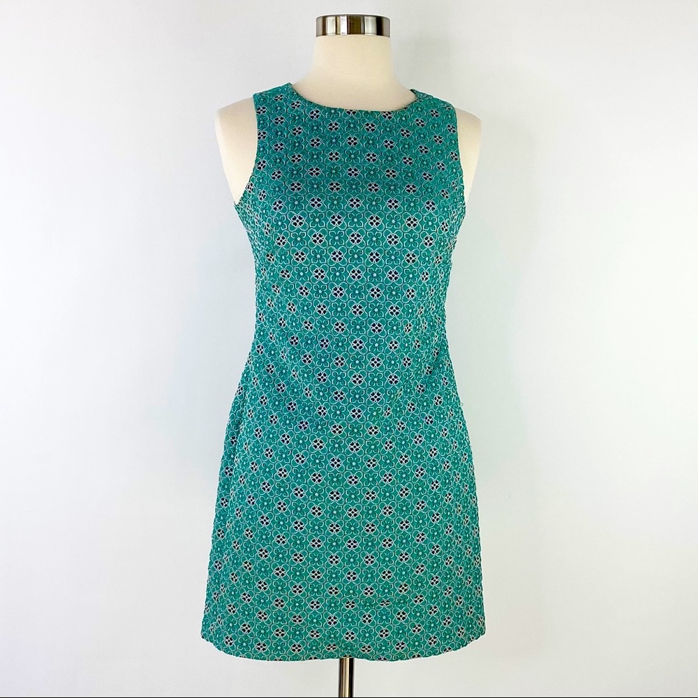 Banana republic 00P turquoise mini classy dress
